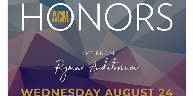 15th Annual ACM Honors Show To Be Televised On FOX In September