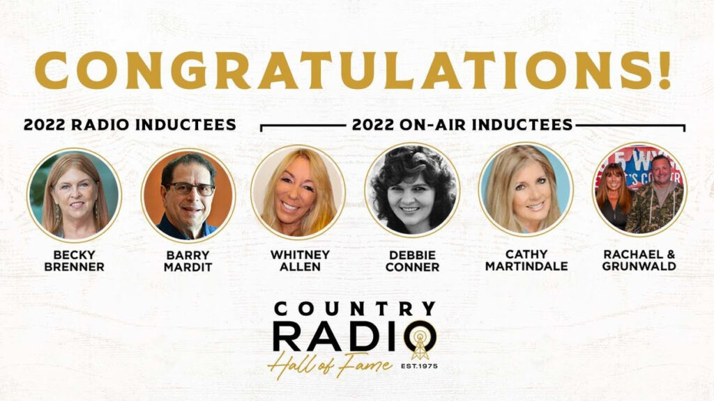 2022 Country Radio Hall of Fame Honorees Announced
