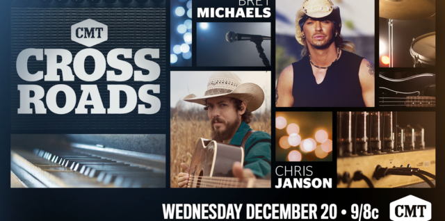 “CMT Crossroads Bret Michaels & Chris Janson” to premiere Wednesday, December 20th at 9p8c
