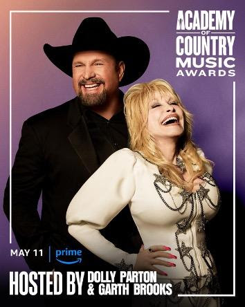 Dolly Parton and Garth Brooks to Co-Host ACM Awards May 11th