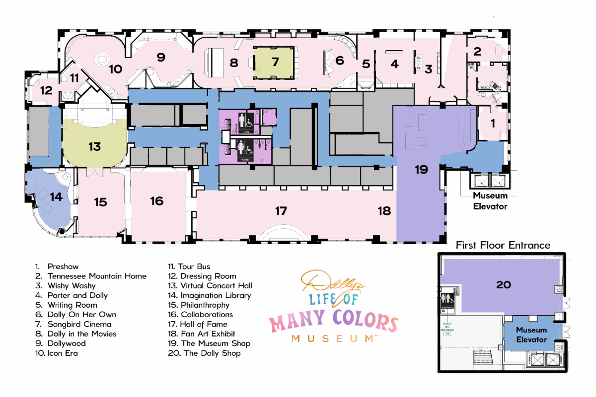 Dolly Parton's SongTeller Hotel and Life of Many Colors Museum Will Open September 29