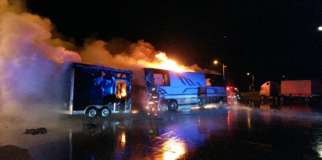 Eli Young Band Bus Fire on Country Music News Blog