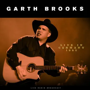 Garth Brooks album cover for In Pieces featuring the hit song The Red Strokes