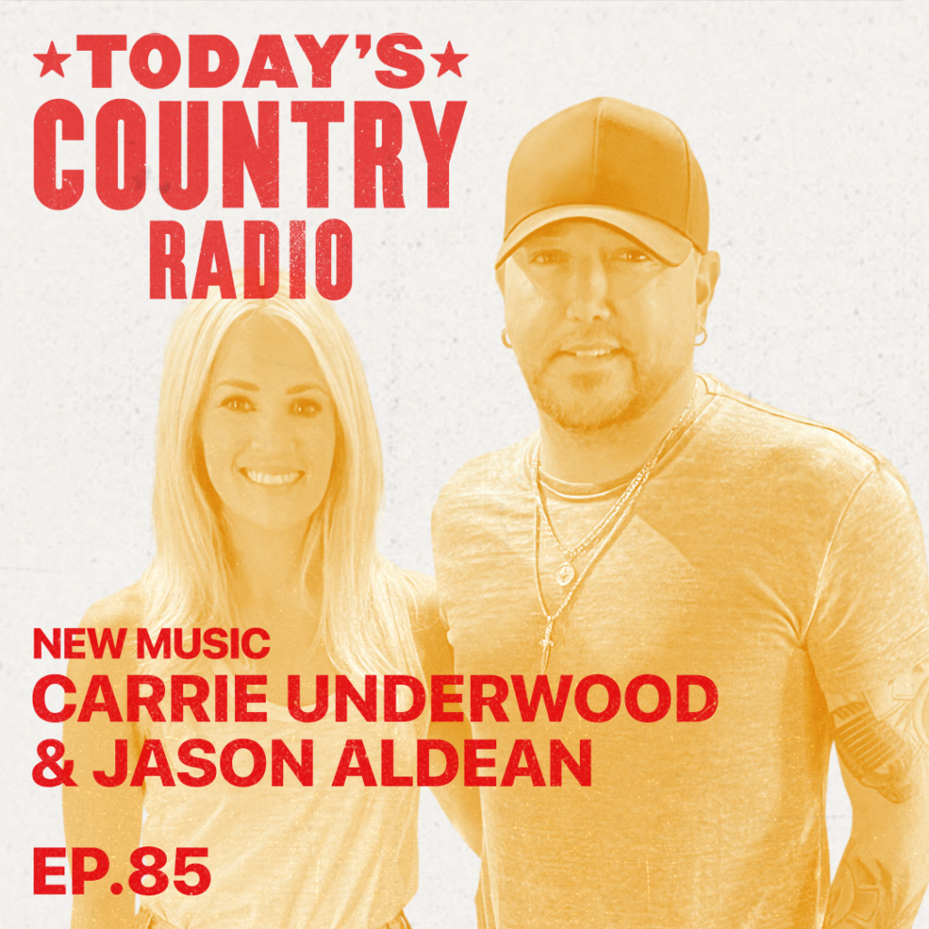 Jason Aldean and Carrie Underwood on Today’s Country Radio with Kelleigh Bannen on Apple Music Country. 