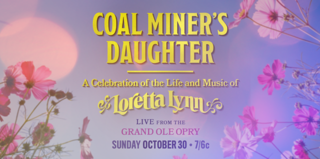 Loretta Lynn Public Memorial to air LIVE from the Grand Ole Opry House on CMT Sunday, October 30th at 7p6c