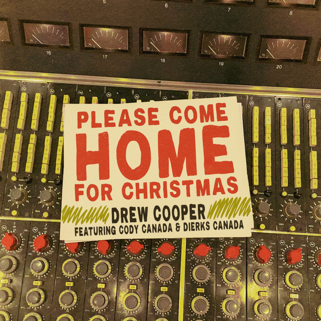 Drew Cooper Teams up with  Cody Canada son Dierks Canada for a soulful gritty Christmas track