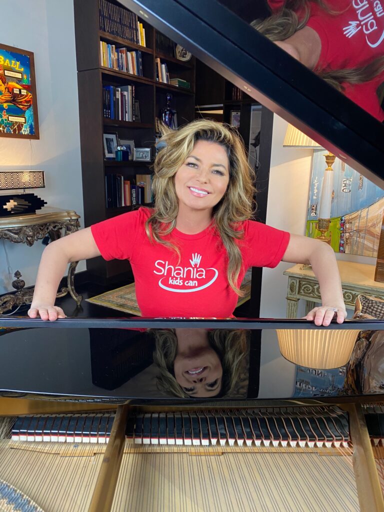 Shania Twain and Ryan Aviation Group Join Forces To Illuminate Change In Children's Lives