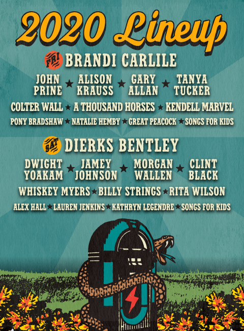 Summer 2020 Music Festival Lineups – Country Thunder, Stagecoach, Born ...