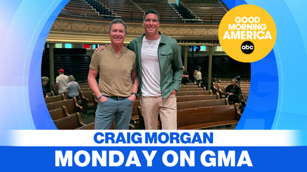 Tune-In Alert: Good Morning America (ABC) to Profile Craig Morgan’s Upcoming Memoir – God, Family, Country