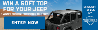 Win a Jeep Soft Top with ExtremeTerrain and CountryMusicNewsBlog!